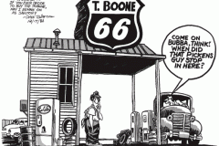 T. Boone 66 cartoon