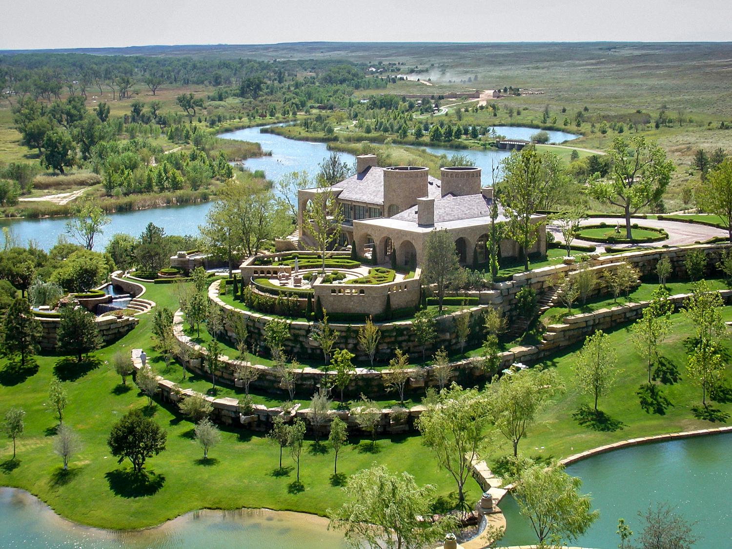 Pickens' Mesa Vista Ranch is in the Texas Panhandle. (Photo by Thomas Roberts.)